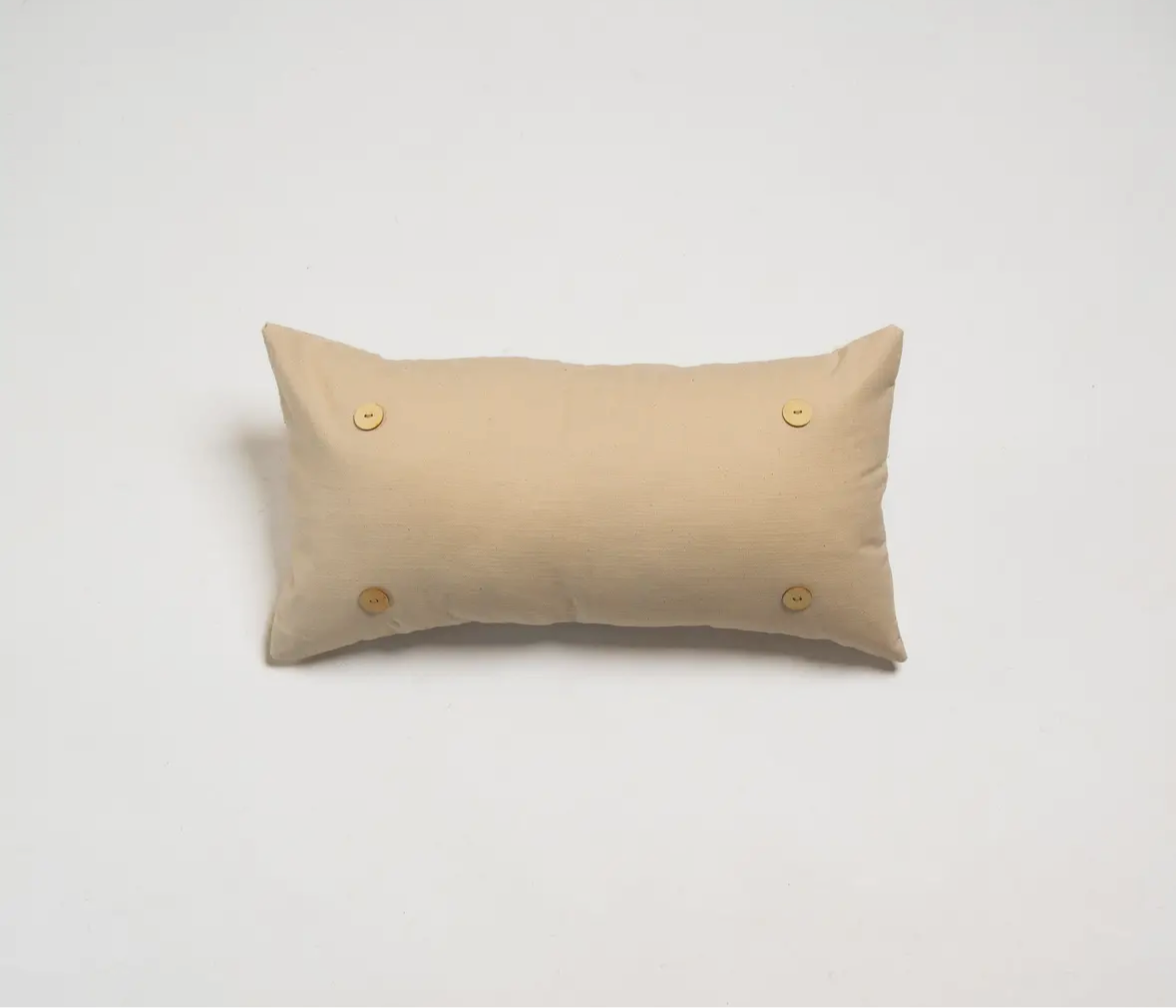 Lumbar Button Pillow