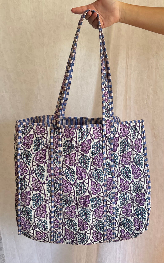 The Ella Tote - Purple